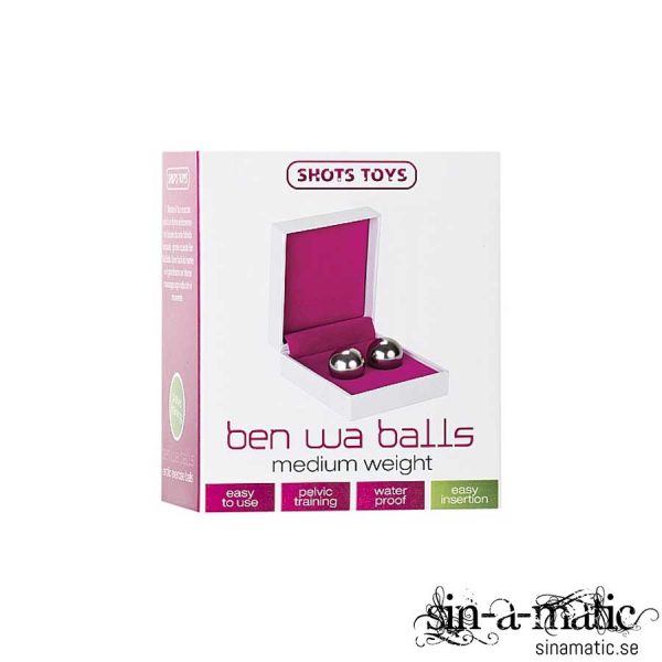 Ben Wa Balls, silver - Medium