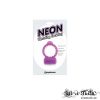 Neon Luv Cock Ring - Purple