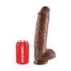 King Cock 11 inch brown