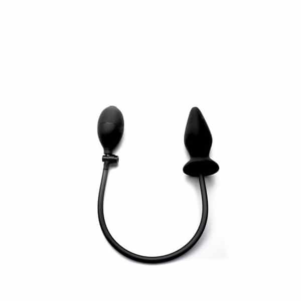 OUCH! Inflatable Silicone Plug -Black