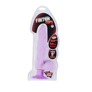Realistic Vibrator with Testicles 23cm