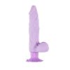 Realistic Vibrator with testicles 23cm