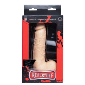 Realstuff 8 Inch Dong with Suction Cup