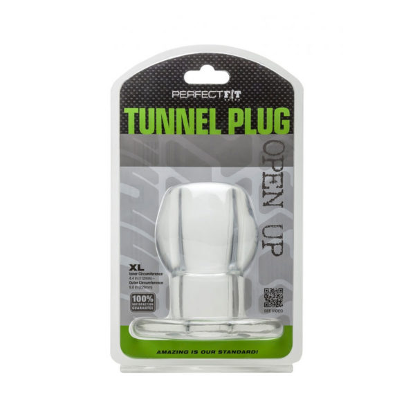 Tunnel Plug - X- Large - Transparent