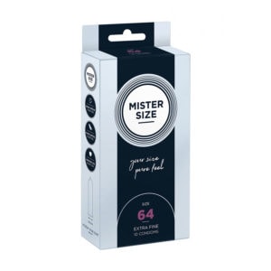 Mister Size - Pure Feel - 64 mm - 10 pack