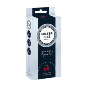 Mister Size - Pure Feel - 60 mm - 10 pack