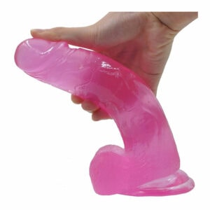 Dildo Jelly Studs 8" - Pink