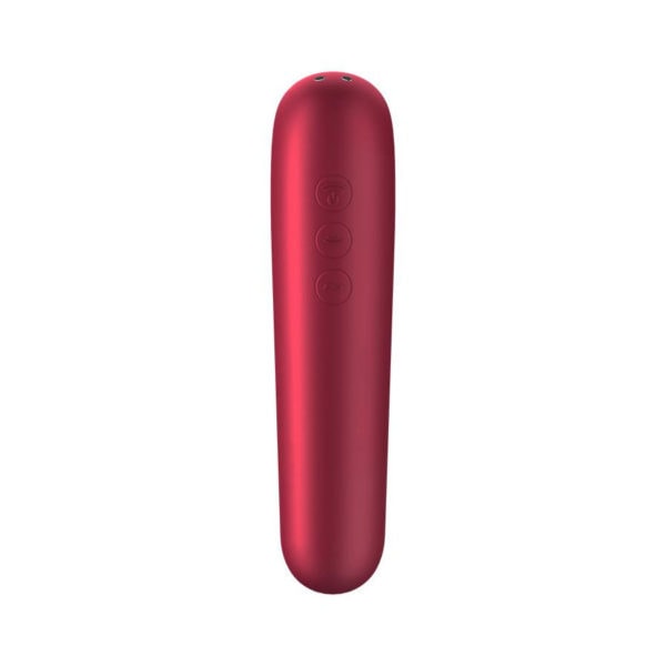 Satisfyer - Dual Love Vibe and Sucker with Air Pulse
