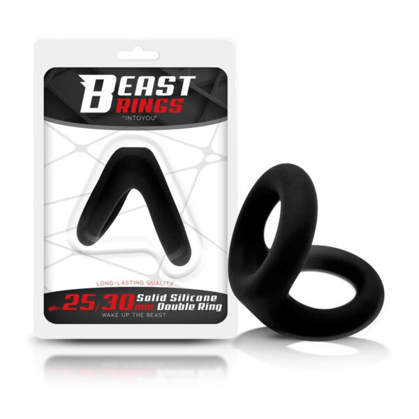 Beast Rings - Solid Silicone Double Penis Ring