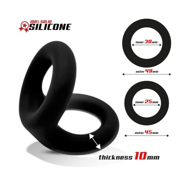 Beast Rings - Solid Silicone Double Penis Ring