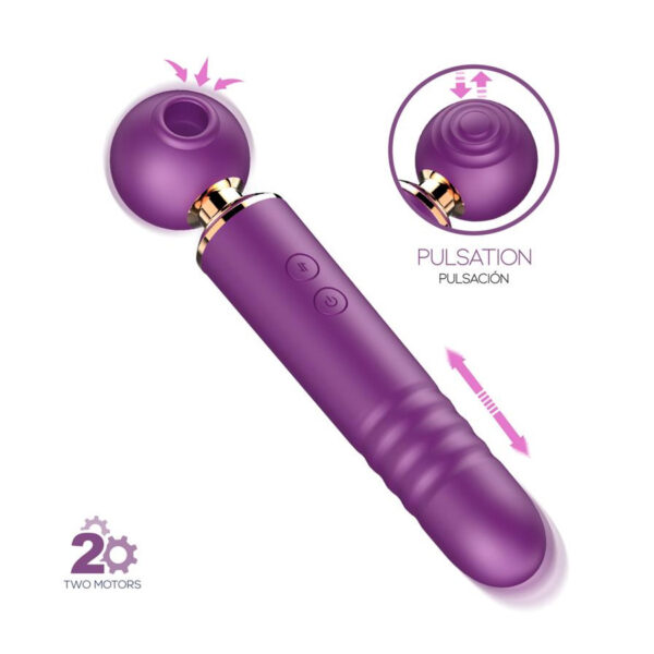 No. TwentyTwo Massager with Suction, Pulsation and Thrust