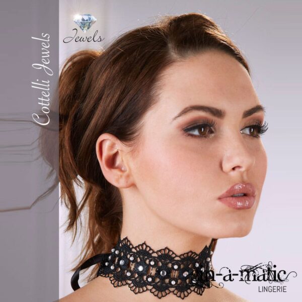 Cotelli - Choker med snygg strass