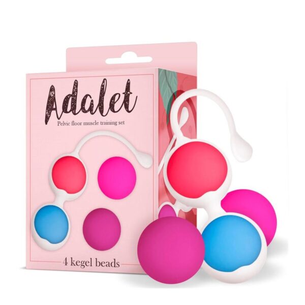 Adalet - Kit - 4 Kegel Balls - Silicone