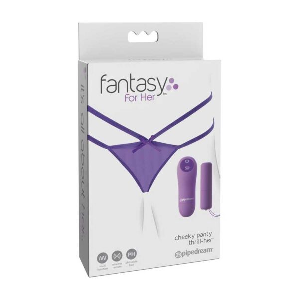 Fantasy For Her - Cheeky Panty - Thrill Her, remote